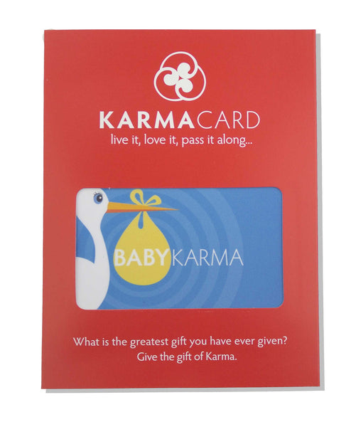 Karma Card Greeting Card Baby Karma Boy