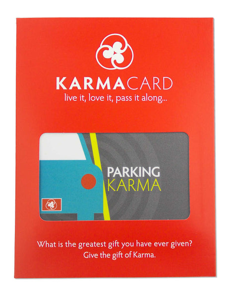 Good Parking Karma | Greeting Card