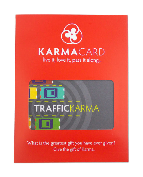 Good Traffic Karma | Greeting Card