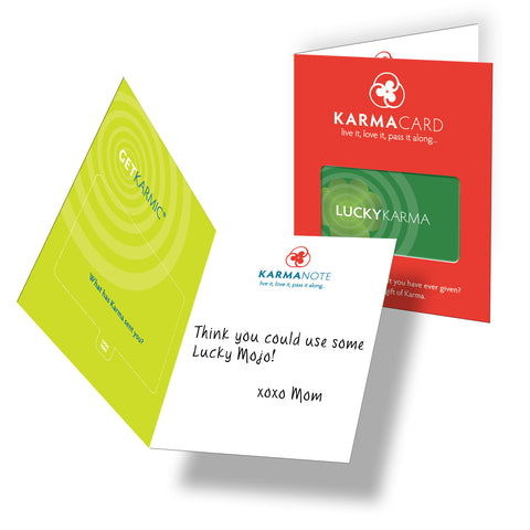 Karma Card Lucky Karma Greeting Card