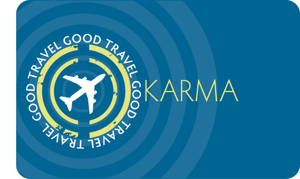 Good Travel Karma II | Greeting Card